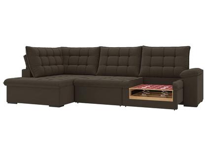 Imagem de Sofá de Canto 6 Lugares Retrátil Reclinável Suede Veludo Dallas Flexforma Estofados