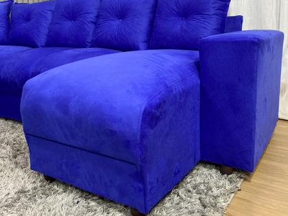 Imagem de Sofá de Canto Azul 910 Áustria