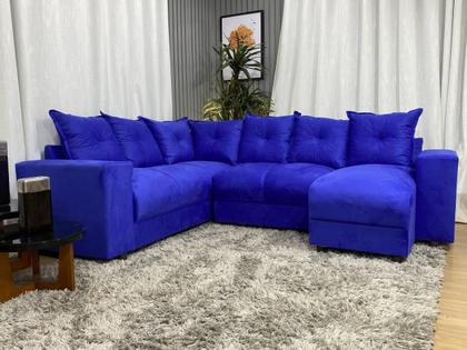 Imagem de Sofá de Canto Azul 910 Áustria