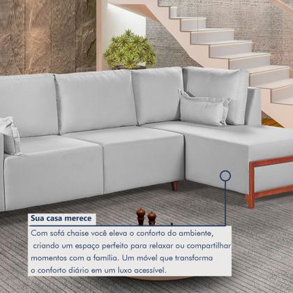 Imagem de Sofá de Canto Bipartido 4 Lugares M186