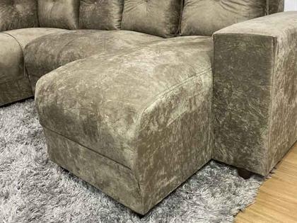 Imagem de Sofá de Canto C/ Chaise - Com 06 Lugares