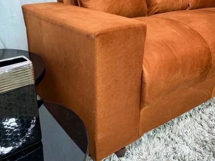 Imagem de Sofá de Canto C/ Chaise - Com 06 Lugares