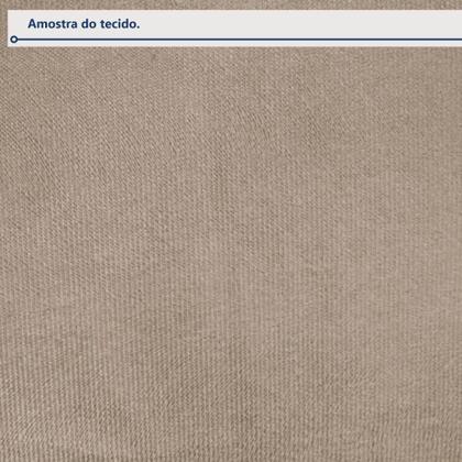 Imagem de Sofá De Canto em L 5 Lugares 3,00m Veludo Bege Oslo Estofados Martins