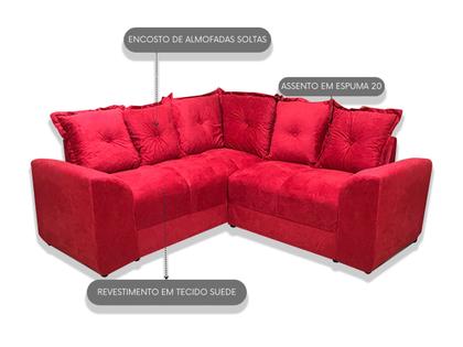 Imagem de Sofá de Canto Ideal Ellegance Relax