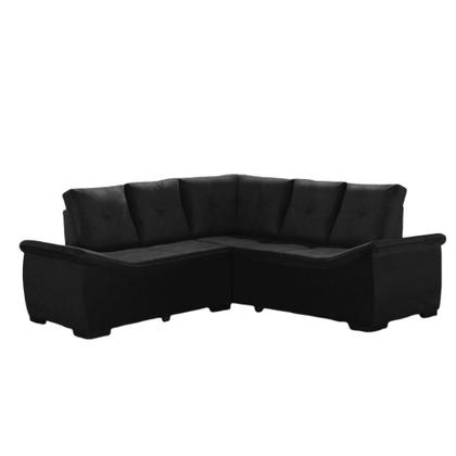 Imagem de Sofá de Canto Japão 5 lugares Suede - Sofá Casa