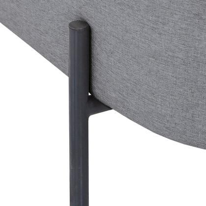 Imagem de Sofá de Canto Orgânico 4 Lugares 265cm Base de Ferro Chaise Esquerda Luna