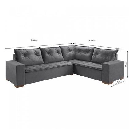 Imagem de Sofá de Canto Potenza