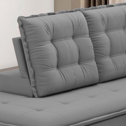 Imagem de Sofá de Canto Retrátil e Reclinável 5 Lugares 310cm Belluno