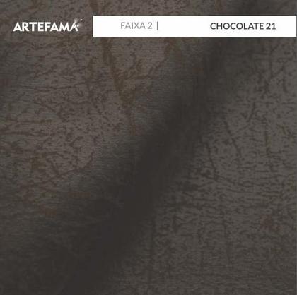 Imagem de Sofá Detroit 03 Lugares Base Madeira Castanho Oregon - Datteli Design