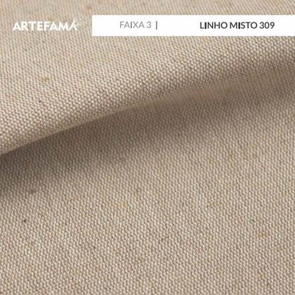 Imagem de Sofá Detroit 03 Lugares Base Madeira Castanho Oregon - Datteli Design