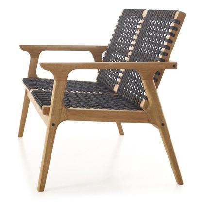 Imagem de Sofá em Madeira e Corda Náutica 2 Lugares Traço