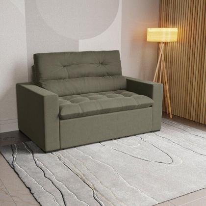 Imagem de Sofá Estofado Retrátil Itália Kappesberg 2 Lugares 