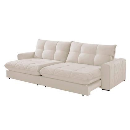Imagem de Sofá Firenze Linho 02 Módulos de 120cm B25cm Meu Sofá Online