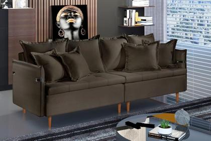 Imagem de Sofá Fixo Atlas 3 Lugares Luxo 1,80 M Castellar Móbile