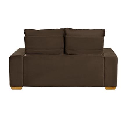 Imagem de Sofá Goiás Modular 3 Lugares 1.90 MT com Molas Bonnel Retrátil e Reclinável Veludo Nobre Sofatec