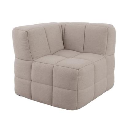 Imagem de Sofá Guldi Popup com 2 Módulos Canto e 2 Centrais Linho Cru