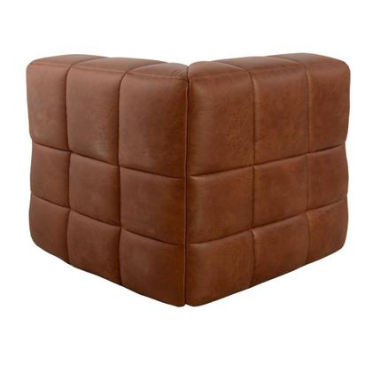 Imagem de Sofá Guldi Popup com 2 Módulos Centrais e Canto material sintético Caramelo