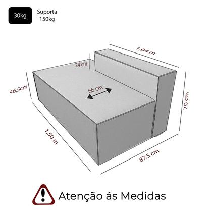 Imagem de Sofá Ilha Pequeno Decorativo de Luxo Moderno Reforçado Linho Mileto
