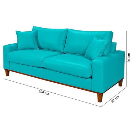 Imagem de Sofá Living Istambul em Material Sintético