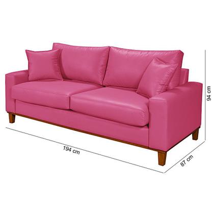 Imagem de Sofá Living Istambul em Material Sintético