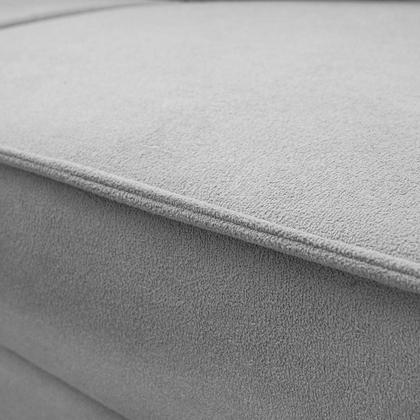 Imagem de Sofá Living Malibu 2,30m Cinza Bouclê - King House