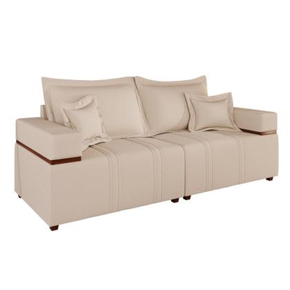 Imagem de Sofá Living Verona 3 Lugares 2,00m Bege