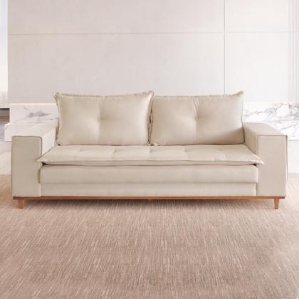 Imagem de Sofá Living Verona 3 Lugares 2,00m Bege
