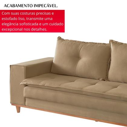 Imagem de Sofá Living Verona 3 Lugares 2,00m Castor