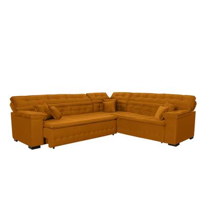 Imagem de Sofá Magno 2.57x2.57m de Canto, Retrátil e Reclinável