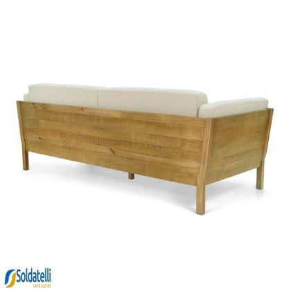 Imagem de Sofá Minas 03 Lugares Base Madeira Oregon - Datelli Design