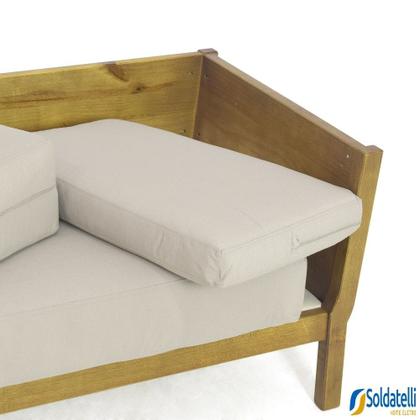 Imagem de Sofá Minas 03 Lugares Base Madeira Oregon - Datelli Design