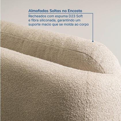 Imagem de Sofá Modular 4 Lugares Com Sumiê Orla CabeCasa MadeiraOriginals