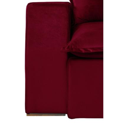 Imagem de Sofá Modular Bahia 5 Lugares 2,50 MT com Molas Retrátil e Reclinável Veludo Nobre Sofatec