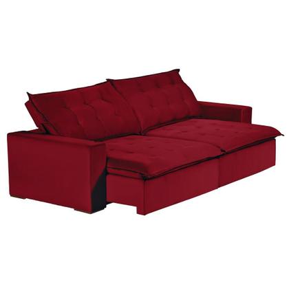 Imagem de Sofá Modular Bahia 5 Lugares 2,50 MT com Molas Retrátil e Reclinável Veludo Nobre Sofatec