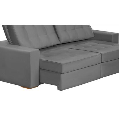 Imagem de Sofá Modular Curitiba 3 Lugares 2.30 MT Retrátil Reclinável Veludo Sofatec