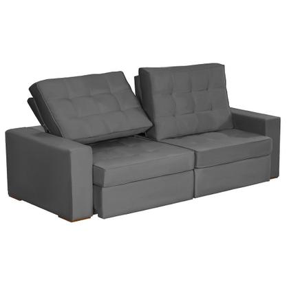 Imagem de Sofá Modular Curitiba 3 Lugares 2.30 MT Retrátil Reclinável Veludo Sofatec