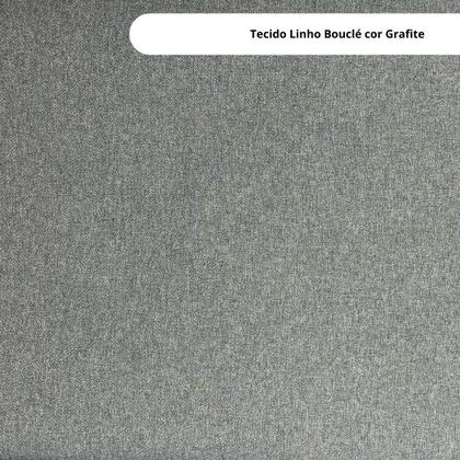 Sofá Modular Montável Linho Bouclé na Caixa Módulo 3 - Maxicasa Imagem de Sofá Modular Montável Linho Bouclé na Caixa Módulo 3