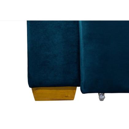 Imagem de Sofá Modular Rio Branco 4 Lugares 2.30 MT Retrátil e Reclinável Veludo Nobre Sofatec