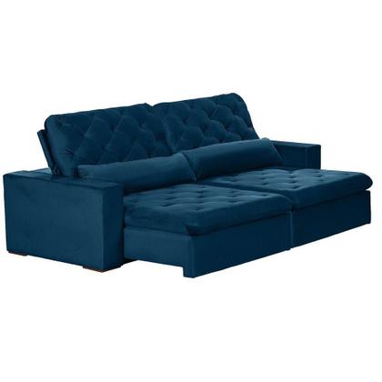 Imagem de Sofá Modular Rio Branco 4 Lugares 2.30 MT Retrátil e Reclinável Veludo Nobre Sofatec