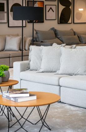 Imagem de Sofá Monet - Scott Cinza