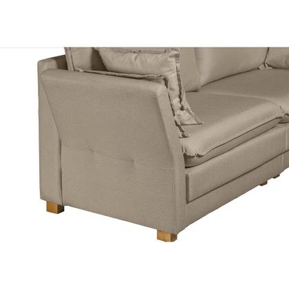 Imagem de SofA Natal Living com 3 Lugares 2.00 MT Linho Corriente Sofatec