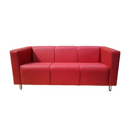 Imagem de Sofá Nilo Sala Recepção 3 Lugares - Vermelho