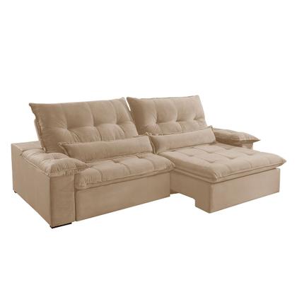 Imagem de Sofá Nivus Linho 02 Módulos de 120cm B25cm Meu Sofá Online