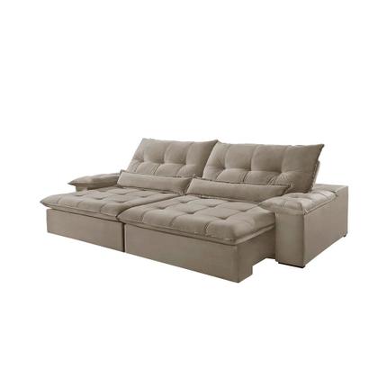 Imagem de Sofá Nivus Veludo 02 Módulos 100m B25cm Meu Sofá Online