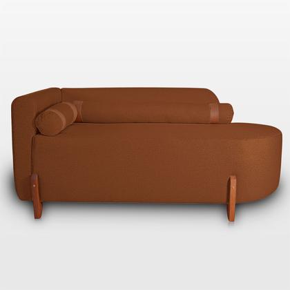 Imagem de Sofá Orgânico Divã Confortável Resistente Linho Trento Remi