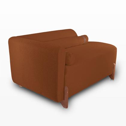 Imagem de Sofá Orgânico Divã Confortável Resistente Linho Trento Remi