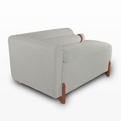 Imagem de Sofá Orgânico Divã Confortável Resistente Linho Trento Remi