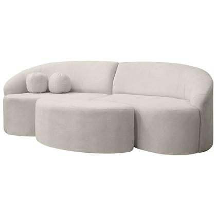 Imagem de Sofá Orgânico Palermo 4 Lugares 210cm + Puff Bouclê - SOFA STORE