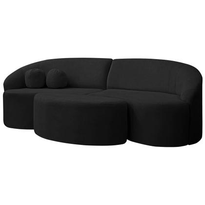 Imagem de Sofá Orgânico Palermo 4 Lugares 210cm + Puff Bouclê - SOFA STORE