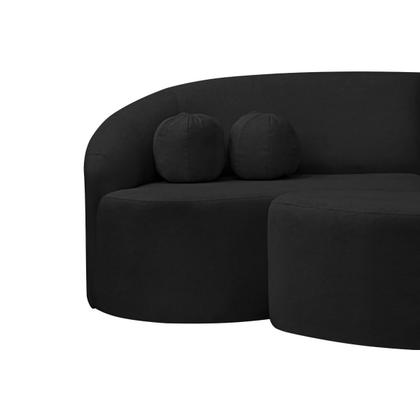 Imagem de Sofá Orgânico Palermo 4 Lugares 210cm + Puff Bouclê - SOFA STORE